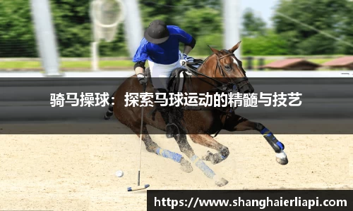 骑马操球：探索马球运动的精髓与技艺